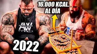 16000 KCAL EN UN DIA ESTO COME EL HOMBRE MÁS GIGANTE DEL CULTURISMO *170 KG -2022 - Victor Valdivia