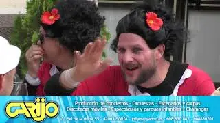 Ágreda celebró su comida popular con muchos disfraces