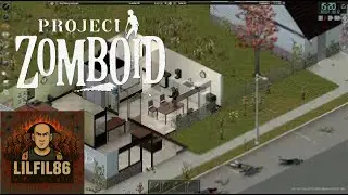 Project Zomboid EP 92 Trevor takes the new car out to fill the generator at the gas pump