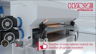 Thanks to hydraulics - Press feeding: More output and precision