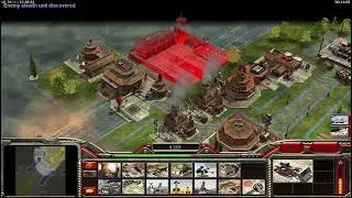 Китайское ядерное оружие против США &mdash; сложный геймплей!!! Command & Conquer Generals Zero Hour.