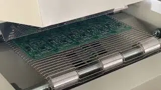 Puhui six heating zones  conveyor reflow oven T-961S