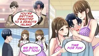 [Manga Dub] Worked at a hotel and was fired after a confrontation with the boss [RomCom]
