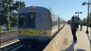 MTA Long Island RailRoad: AM Rush Hour Trains @ Rosedale (M3, M7, M9, DM30AC)