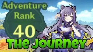 Genshin Impact - My Journey to AR 40! Tips to Leveling Up more Efficiently!