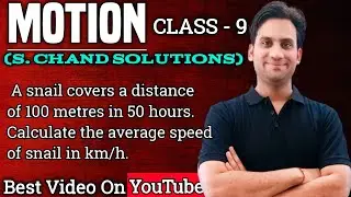 A snail covers a distance of 100 metres in 50 hours. Calculate the average speed of snail in km/h.