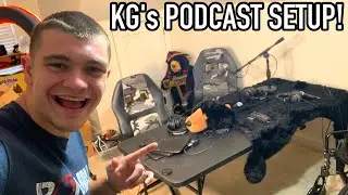 NEW Podcast Setup for our FIRST GUEST!