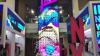 Steven D'Arbenzio x Footlocker Animated Mural - Times Square - NYC