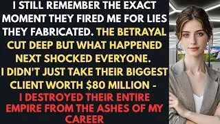 They Fired Me Over Lies. I Turned the Tables and Stole Their Biggest $80M Client| #CorporateRevenge