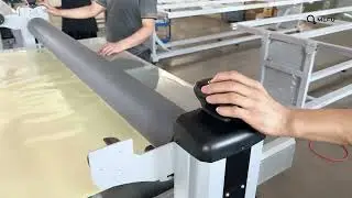 Versatile Vinyl Sign Roller Applicator Vinyl Application Roller Table Max Lam Thickness 50mm