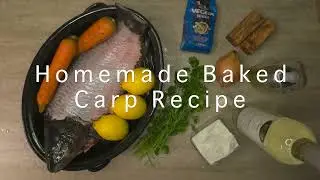 Homemade Baked Carp | Easy Carp in the Oven Recipe / Pečeni šaran / Печен крап
