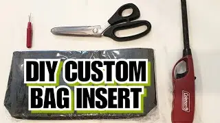 DIY How To Make Custom Bag Insert / Purse Organizer / Cheap & Easy ft. Vintage Chanel Medium Kelly