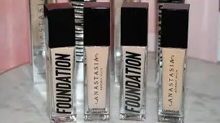 Anastasia Beverly Hills Luminous Foundation Shades 