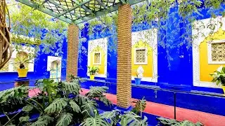 ༆清風隨行༆ 109 ▶️北非花園 Morocco - 独一無二的Majorelle Blue