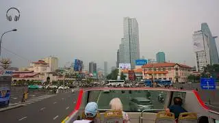 Slow TV: Saigon&ndash;Cho Lon Blue Line Bus Ride 🇻🇳 | POV City Journey | 4K HDR