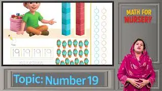 Math for Kids 4+ | Number 19 | Teacher Guide for Early Math