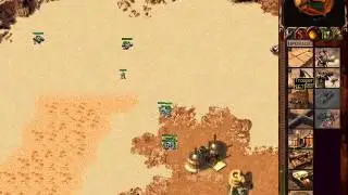 Dune 2000 - 1v1 Dan(O) vs TANO99(A) Red Chasm  GAME - 4