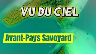 Avant-Pays Savoyard vu du ciel 🛩 Lac d'Aiguebelette - Novalaise -  Communes Val Guiers 🎥 Drone