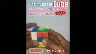 Cube In Cube In Cube (U'-L'-U'-F'-R2-B'-R-F-U-B2-U-B'-L-U'-F-U-R-F)