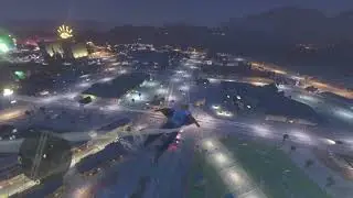 Saints Row - Lakeshore South: Rooftop Access Wingsuit Xbox Series X Gameplay Sequence