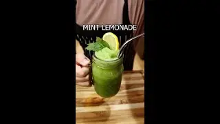The most refreshing summer drink - Mint Lemonade