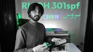 RICOH MP 301spf Service tutorial | How to Remove Units