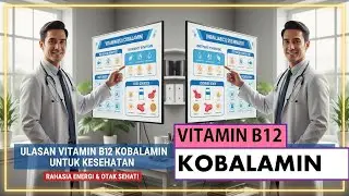 Ulasan vitamin B12 Kobalamin Untuk kesehatan