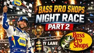 NASCAR 25 The Night Time Playoff Battle | Bass Pro Shops Night Race Part 2 #nascar25 