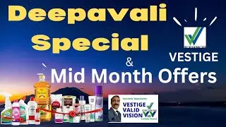Diwali Special Offer | Instant Discount Offers | Mid Month Offers | October | @VESTIGE VALID VISION