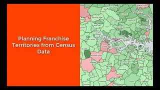 Planning Franchise Territories from Census Data