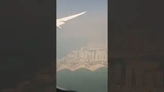 Landing at Hamad International airport  - flight QR 541 flight from Kolkata to Doha