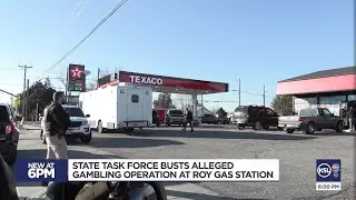 State task force busts alleged gambling operation at Roy gas station