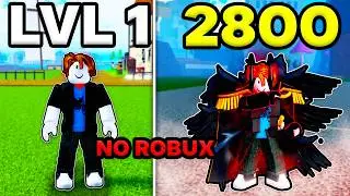 Noob to MAX with NO ROBUX in Blox Fruits