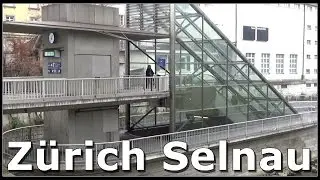 SZU Untergrundbahnhof Zürich Selnau -  Züge in Zürich