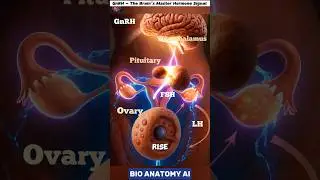GnRH Hormone Explained | How the Brain Controls Reproduction #reproductivesystem #hormones #brain