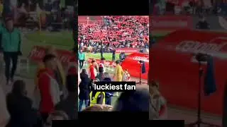 The luckiest fan/football/cute moments/sports hub #2024 #football #footballshorts #sportshub .