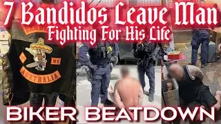 7 Bandidos MC Members Arrested Biker Beatdown and FAKE Black Panther Drops Flag