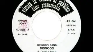 DISGOOO BAND - Disgooo , 1978 , Italian , Disco , Italo , Italy , 70s