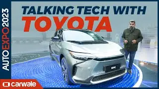 Talking Tech with Toyota - Auto Expo The Motor Show 2023 | Special Feature