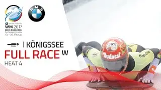 Full Race Women's Skeleton Heat 4 | K&ouml;nigssee | BMW IBSF World Championships 2017