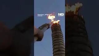Yoshida Fire Festival lights up Fujiyoshida with centuries-old tradition #nocomment #youtubeshorts
