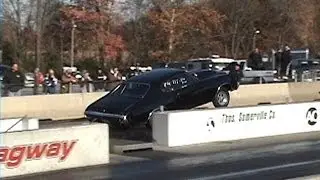 How to dismount exhaust on chevelle @ cecil 11 9 13