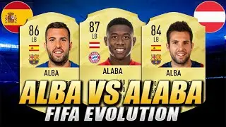 DAVID ALABA VS JORDI ALBA FIFA EVOLUTION | FIFA 10 - FIFA 20