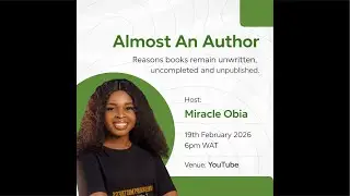 Hello, have you been struggling with your writing journey? Join me live! Let’s talk about it.