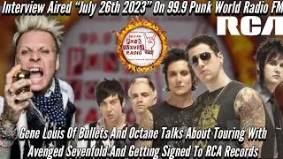 Gene Louis Of Bullets And Octane Talks Touring With Avenged Sevenfold & Getting Signed To RCA