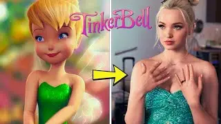 Tinker Bell: Cartoon vs Realistic 🔮🧚&zwj;♀️  👉ON CARTOON STORIES