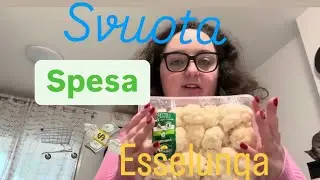 SVUOTA SPESA ESSELUNGA ||NO ASMR||