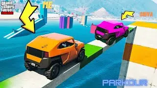 PARKOUR RACE IN GTA V | TELUGU | #gtaonline @ShivaGamingBoy1 @HiTechTeluguGamer786