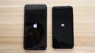 Xiaomi Mi6 vs iPhone 7 Plus - Booting Speed Test