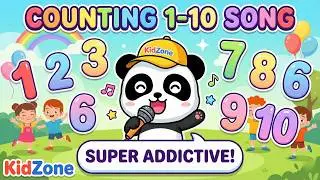 Counting 1-10 Song | Super Addictive Number Song Kids Can&rsquo;t Stop Singing! 🔢 | KidZone
